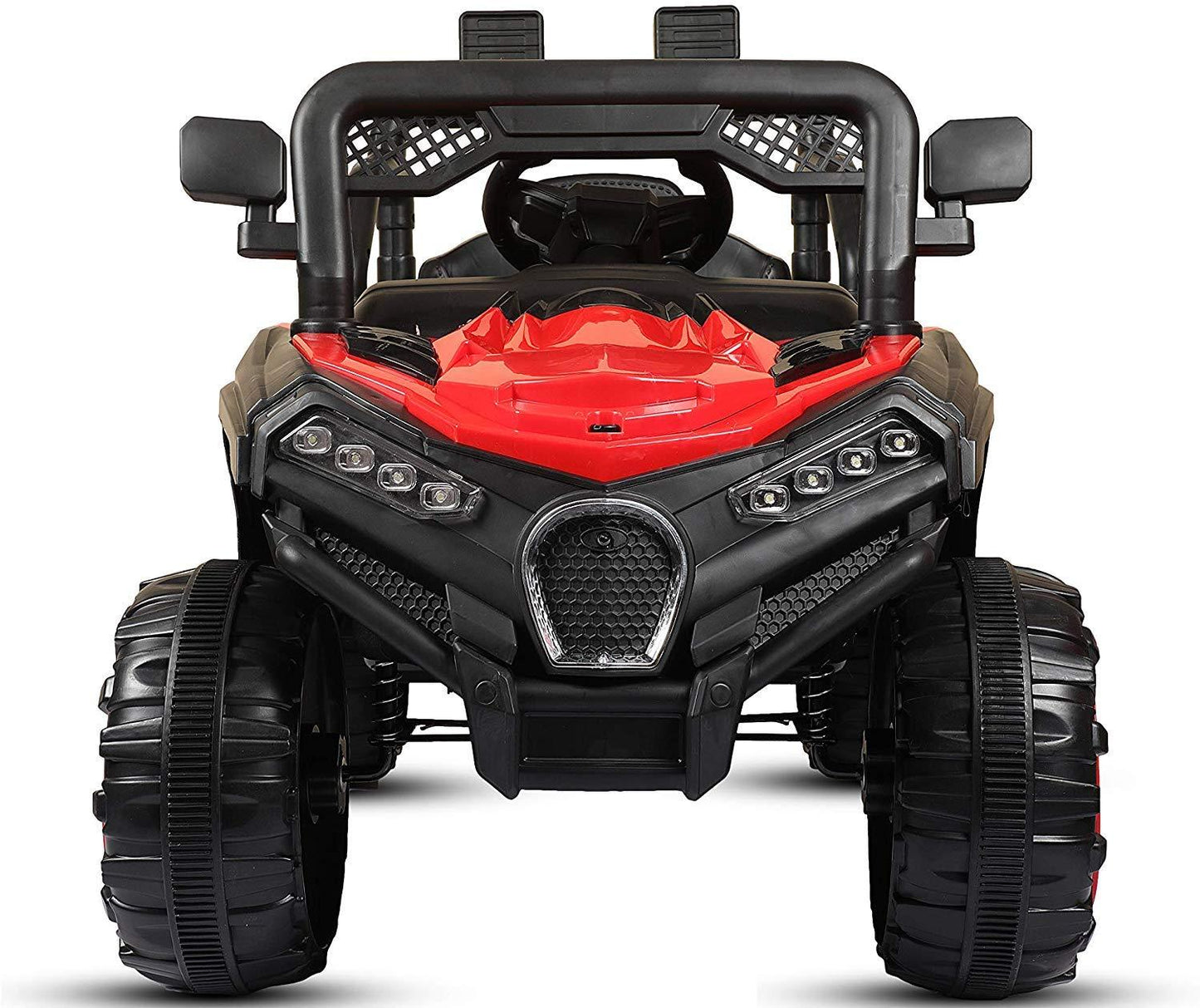 En71 and Bis Certified 909 Ride on Jeep for Kids | Manual & Remote Control | 2x6v Battery and Double Motor