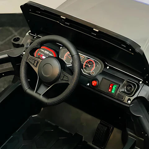 12V BH-60E Off-Road Kids Electric Jeep with LED Lights, Music & Parental Remote – Ride-On SUV for Ages 2–8