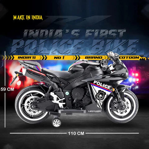 Yamaha R1 12V Battery Operated Motor Bike for Kids | Rechargeable Battery