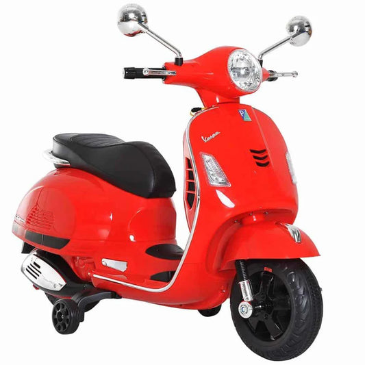 Vespa Rechargeable Battery Operated Scooter Blue