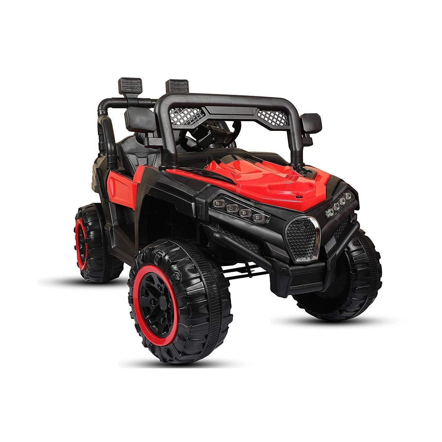 En71 and Bis Certified 909 Ride on Jeep for Kids | Manual & Remote Control | 2x6v Battery and Double Motor