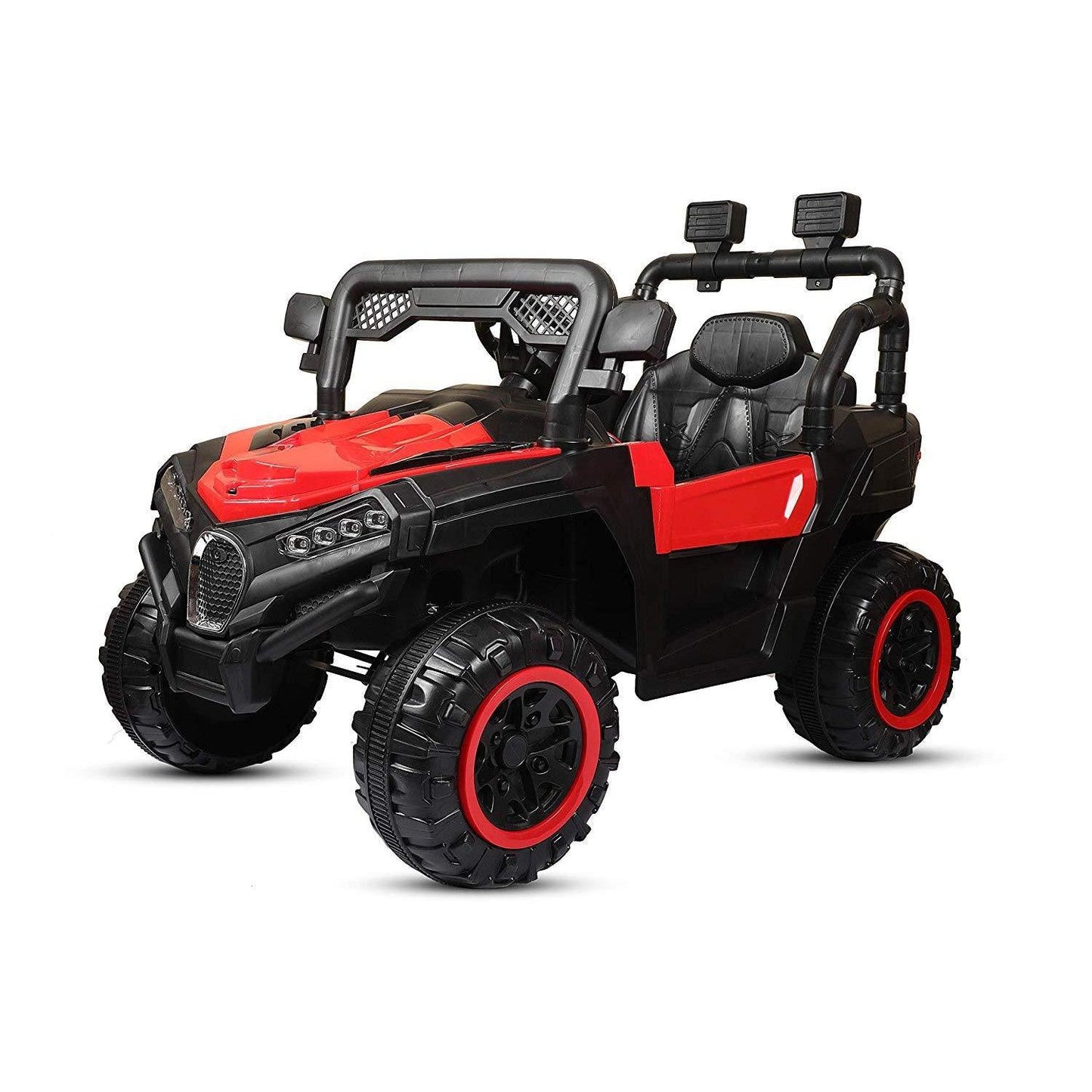 En71 and Bis Certified 909 Ride on Jeep for Kids | Manual & Remote Control | 2x6v Battery and Double Motor