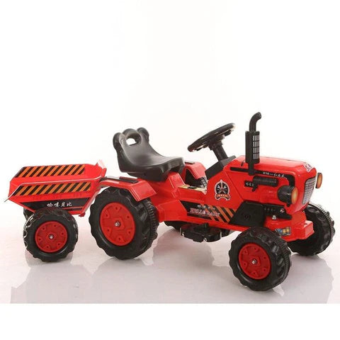 Brand New Battery Operated Red Ride on Tractor for Kids | with Powerful Motor System