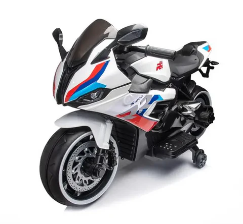 Kids Ride on Bike S1000RR Hand Accelerator Foot Brake Big Size