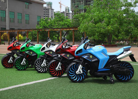 Electric Motorcycle Children's Toy Rideable 12V Outdoor Riding Motorcycle BBF 900