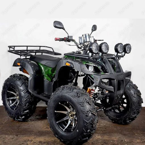 ATV bike, 200cc | 4 stroke engine | LED headlight | Rubber wheel | Off road vehicles- in india
